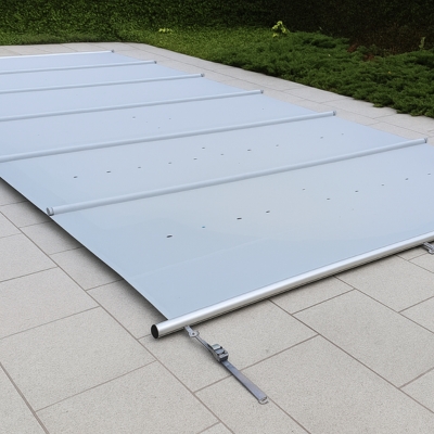 PVC-suoja uima-altaaseen omilla mitoilla