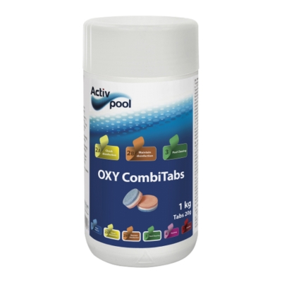 Uima-altaan aktiivihappi monitehotabletit veden kloorittomaan desinfiointiin