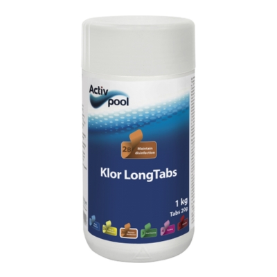 Uima-altaan klooritabletit veden desinfiointiin