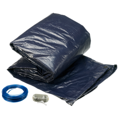 Uima-altaan talvipeite suojaa allasta talvella