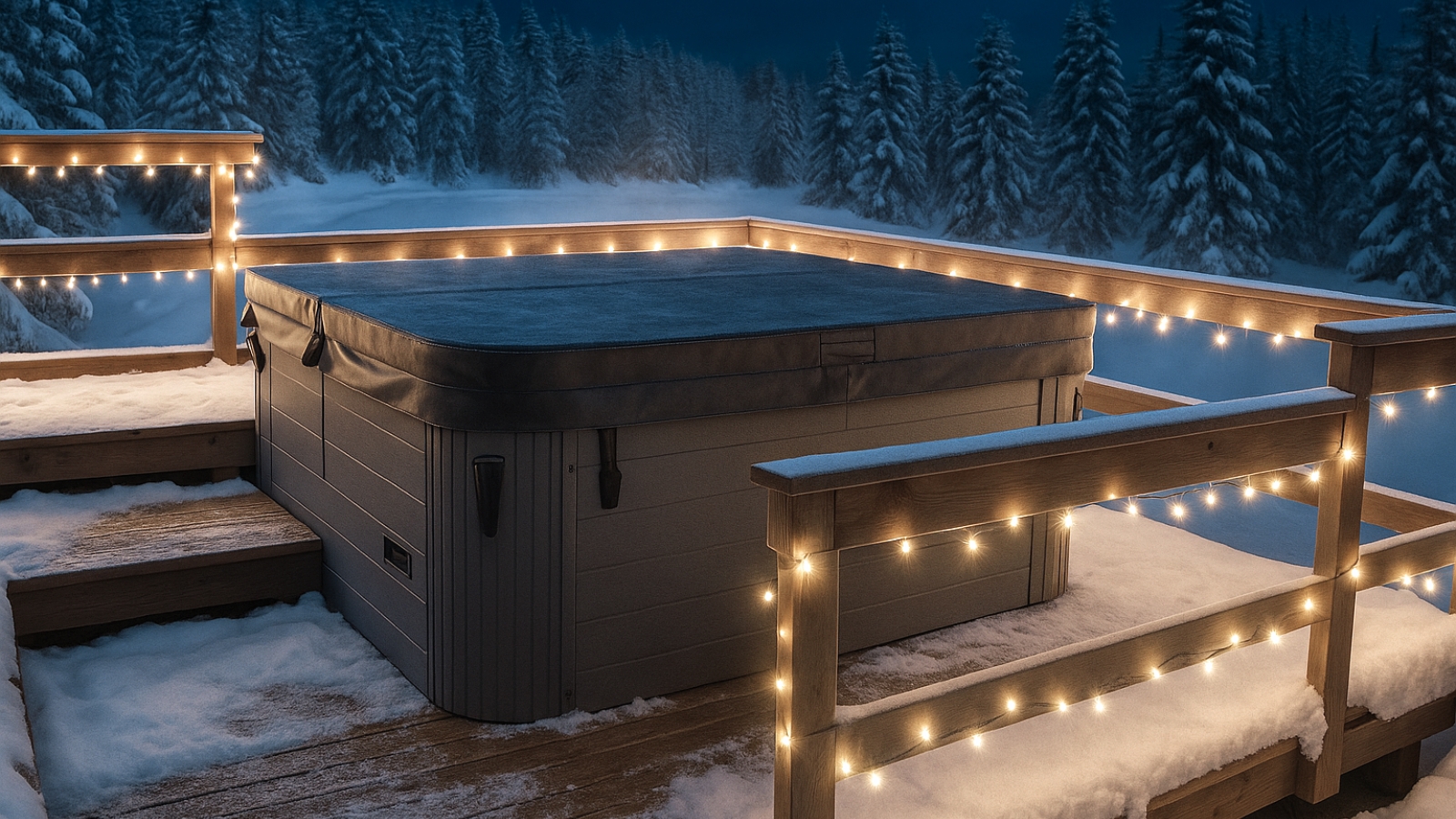 Sähkökatko ja ulkoporeallas pakkasella – ohjeet jäätymisen estämiseksi