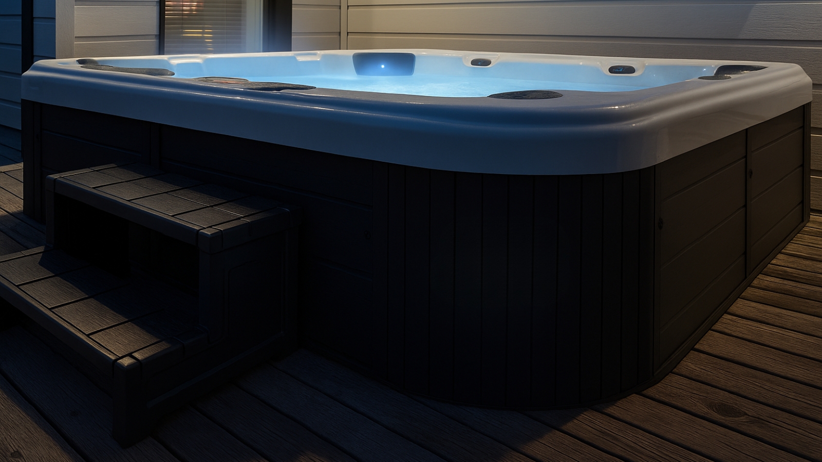 Ulkoporealtaan portaat ja suojakaiteet – turvallisuutta ja tyyliä