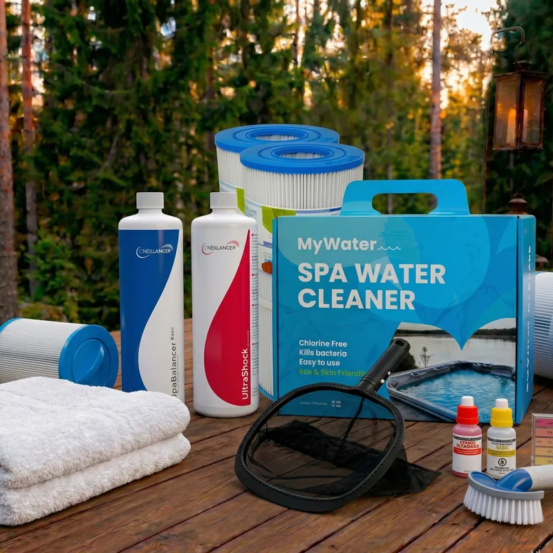 Ulkoporealtaan tarvikkeet