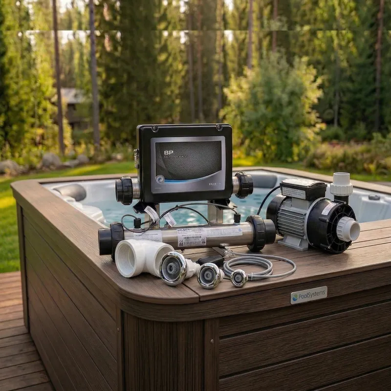 Ulkoporealtaan tekniikka