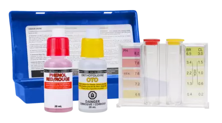 Uima-allasveden 3 in 1 testipaketti - Kemikaaliannostelijat ja -testerit - 91075290 - 1