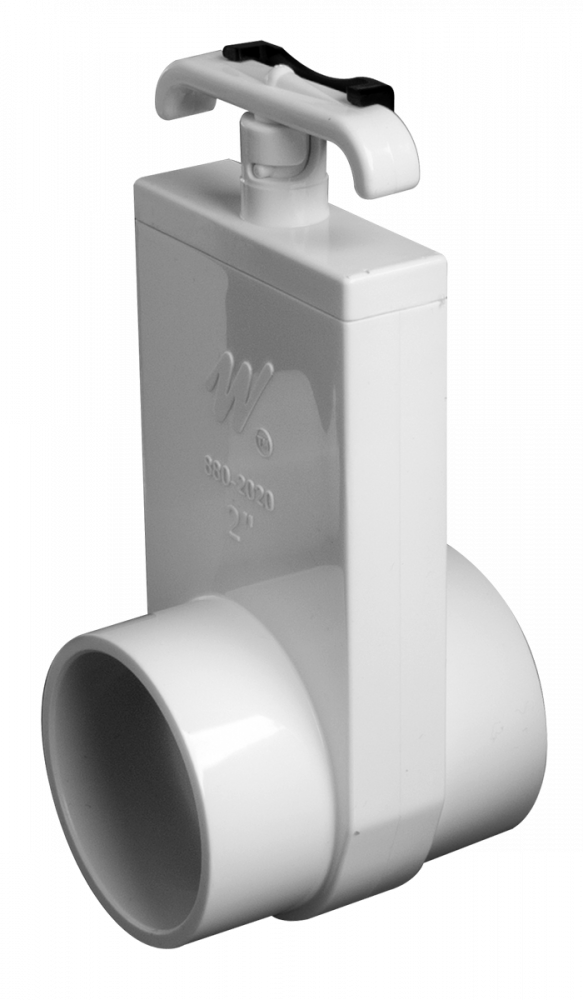 2" Giljotiiniventtiili - 2" putkiosat - 300199070 - 1