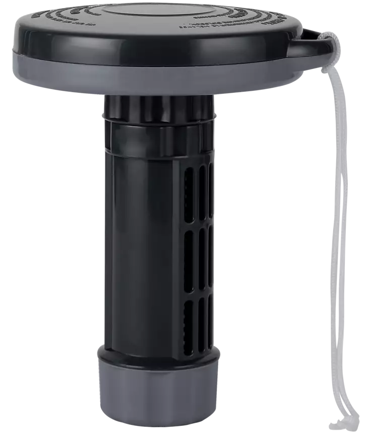 Bromin/kloorin harmaa annostelija pieni - Kemikaaliannostelijat ja -testerit - 91076400 - 1