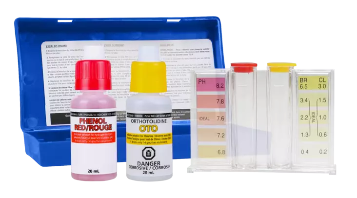 Uima-allasveden 3 in 1 testipaketti - Kemikaaliannostelijat ja -testerit - 91075290 - 1