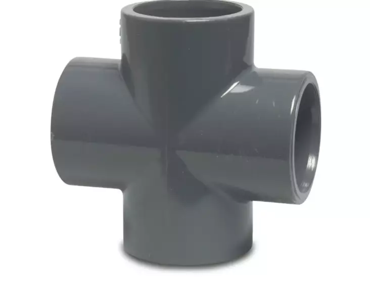 X-kappale, 63mm - 63mm PVC-osat - 23070520 - 1