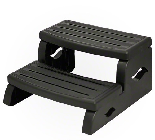 DuraStep II allasportaat, musta - Rappuset ulkoporealtaisiin - 10301031 - 1