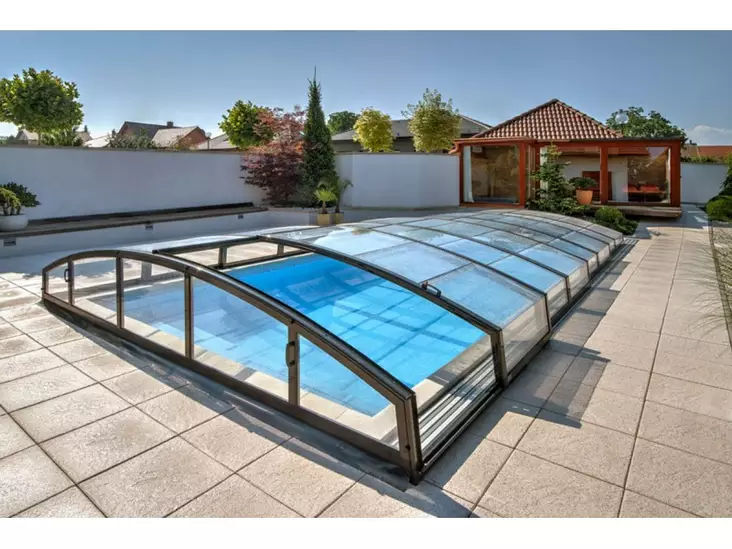 Uima-allaskate Infinity 635 x 346 - Albixon polykarbonaattikatteet - 22012001 - 2