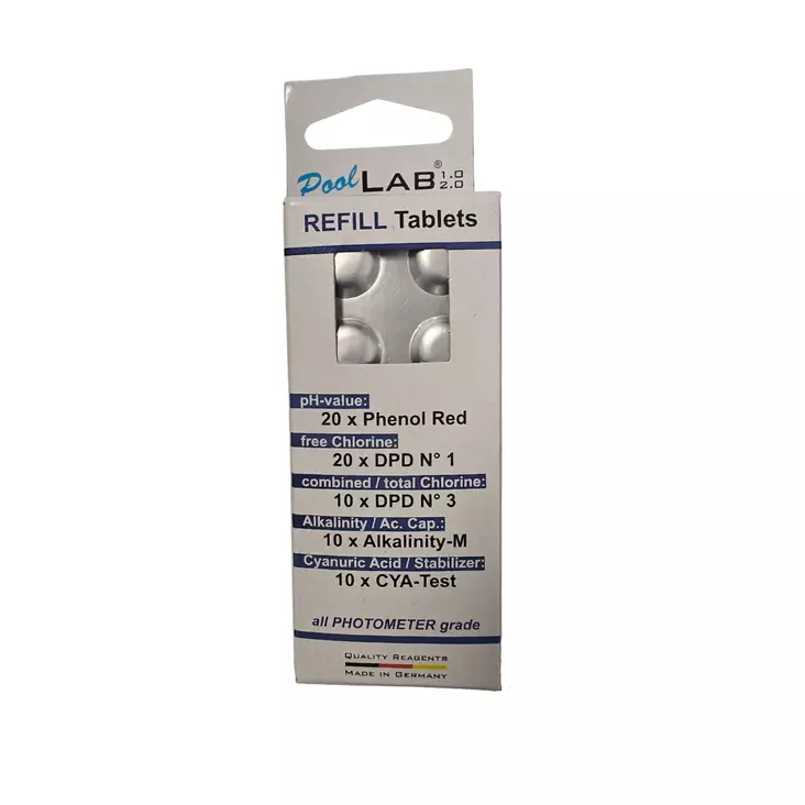 Pool Lab 2.0 - testerin tabletit - Vesitesterit ja mittaus - 10702021 - 1