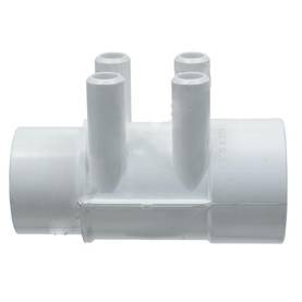 2" / 3/4" jakotukki, 4 lähtöinen - 2" putkiosat - 10914032 - 1