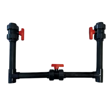 Uima-altaan lämmittimen ohitussarja,50mm - 50mm PVC-osat - 23070402 - 1