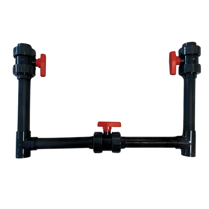 Uima-altaan lämmittimen ohitussarja,50mm - 50mm PVC-osat - 23070402 - 1