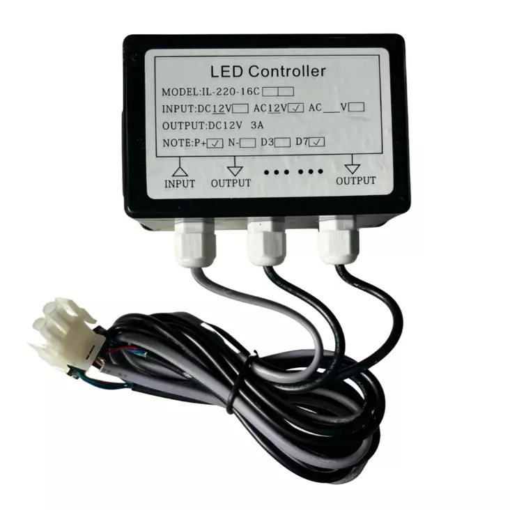 Lyfco LED ohjausyksikkö - Valot ulkoporealtaisiin - 24110032 - 1