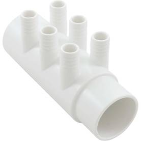 2" / 3/4" jakotukki, 6 lähtöinen - 2" putkiosat - 10914033 - 1