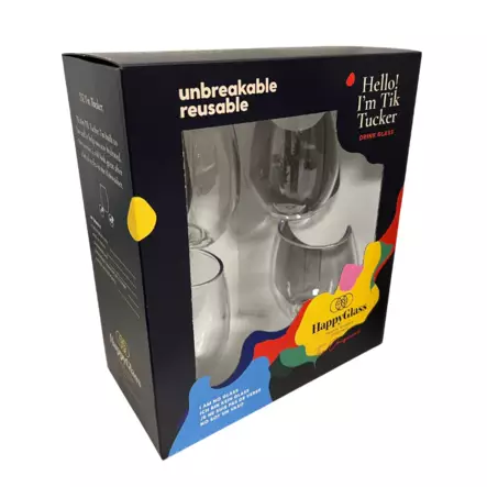 Juomalasi 40cl 4 kpl - Mukavuustuotteet ulkoporealtaisiin - 10702003 - 2