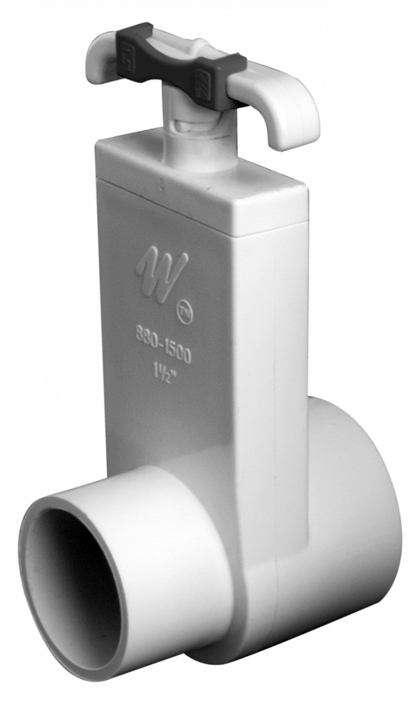 2" Giljotiiniventtiili - 2" putkiosat - 300199033 - 1