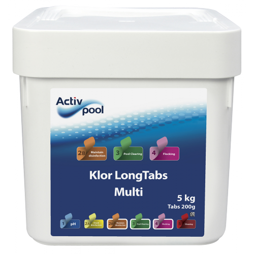 Uima-altaan monitehotabletit, 5 kg - Kemikaalit uima-altaisiin - 20402013 - 2