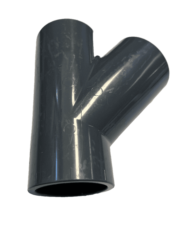 Y-kappale, 50mm - 50mm PVC-osat - 20603023 - 1