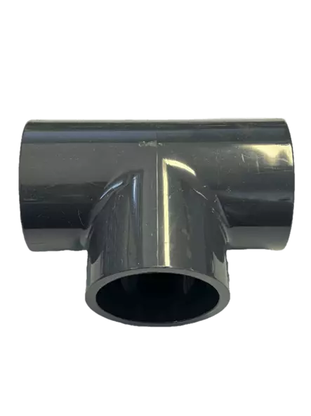 T-kappale, 50mm - 50mm PVC-osat - 20603024 - 1