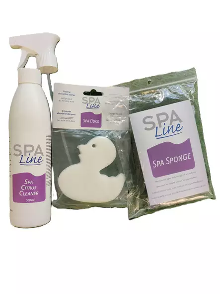 Ulkoporealtaan akryylin pesupaketti - Puhdistusvälineet ja -aineet - PKT-USP-4 - 1