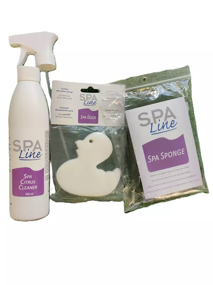 Ulkoporealtaan akryylin pesupaketti - Puhdistusvälineet ja -aineet - PKT-USP-4 - 1