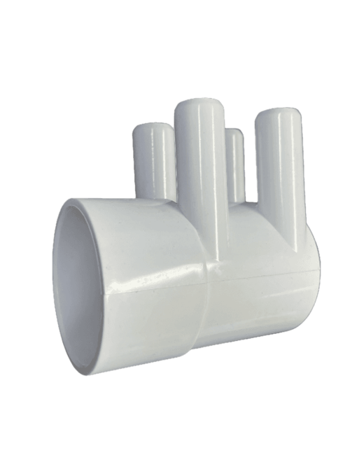 2" / 3/4" jakotukkitulppa, 4 lähtöinen - 2" putkiosat - 10914045 - 1