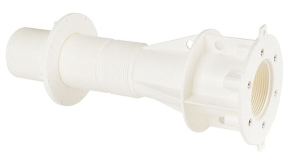 Läpivientiputki 170629 - Pintakaivot ja suuttimet uima-altaisiin - 20602007 - 1