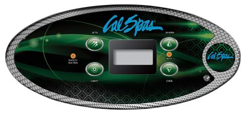 Cal Spas näyttö CAL407U 2013 - Ohjauspaneelit ulkoporealtaisiin - CAL-00007 - 1