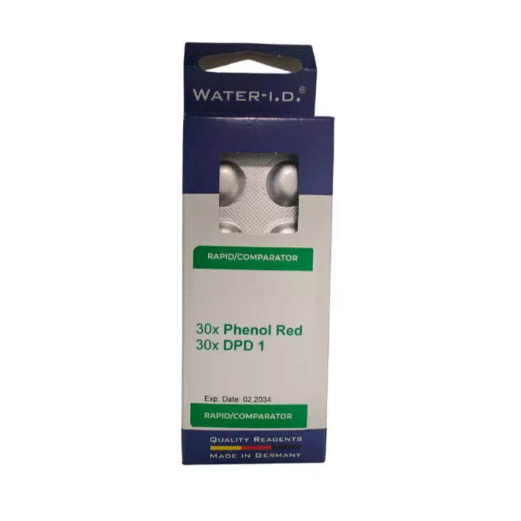 DPD 1-rapid 30kpl & pH-rapid 30kpl - Vesitesterit ja mittaus - 20402007 - 1