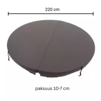 Ulkoporealtaan lämpökansi 220, pyöreä - Muiden ulkoporealtaiden kannet - 10309078 - 1