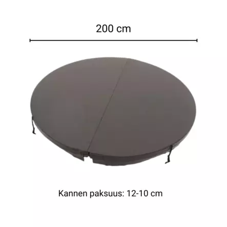 Ulkoporealtaan lämpökansi 200 pyöreä - Muiden ulkoporealtaiden kannet - 10309009 - 1