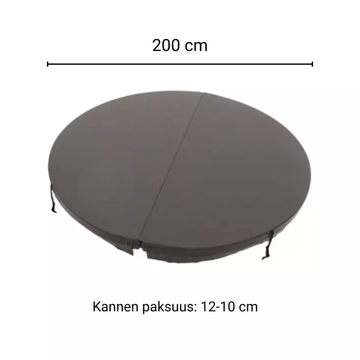 Ulkoporealtaan lämpökansi 200 pyöreä - Muiden ulkoporealtaiden kannet - 10309009 - 1