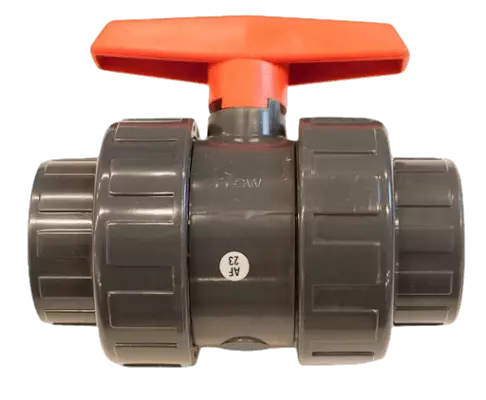 Palloventtiili, 40mm - 40mm PVC-osat - 20603019 - 1