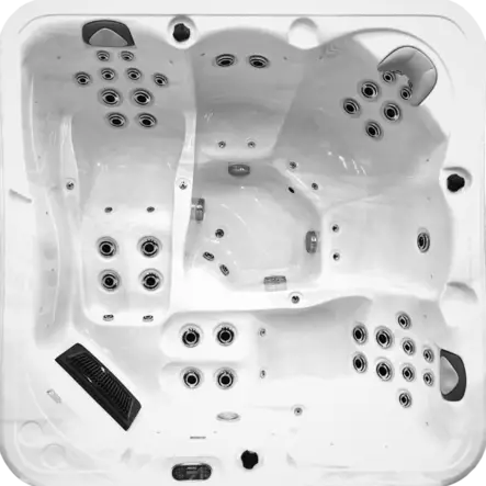 Ulkoporeallas Aresso Prato - valkoinen - Aresso ulkoporealtaat - ar-af-05-wht - 1