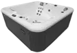 Ulkoporeallas Aresso Lugo - valkoinen - Aresso ulkoporealtaat - ar-af-09-wht - 4